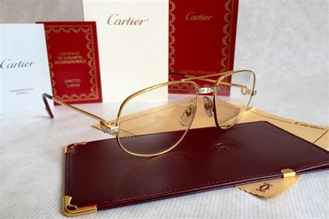 cartier eyeglasses santos|cartier santos glasses vintage.